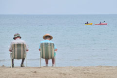 Sandy beaches - Sunset Cottage Park - Port Elgin, Ontario